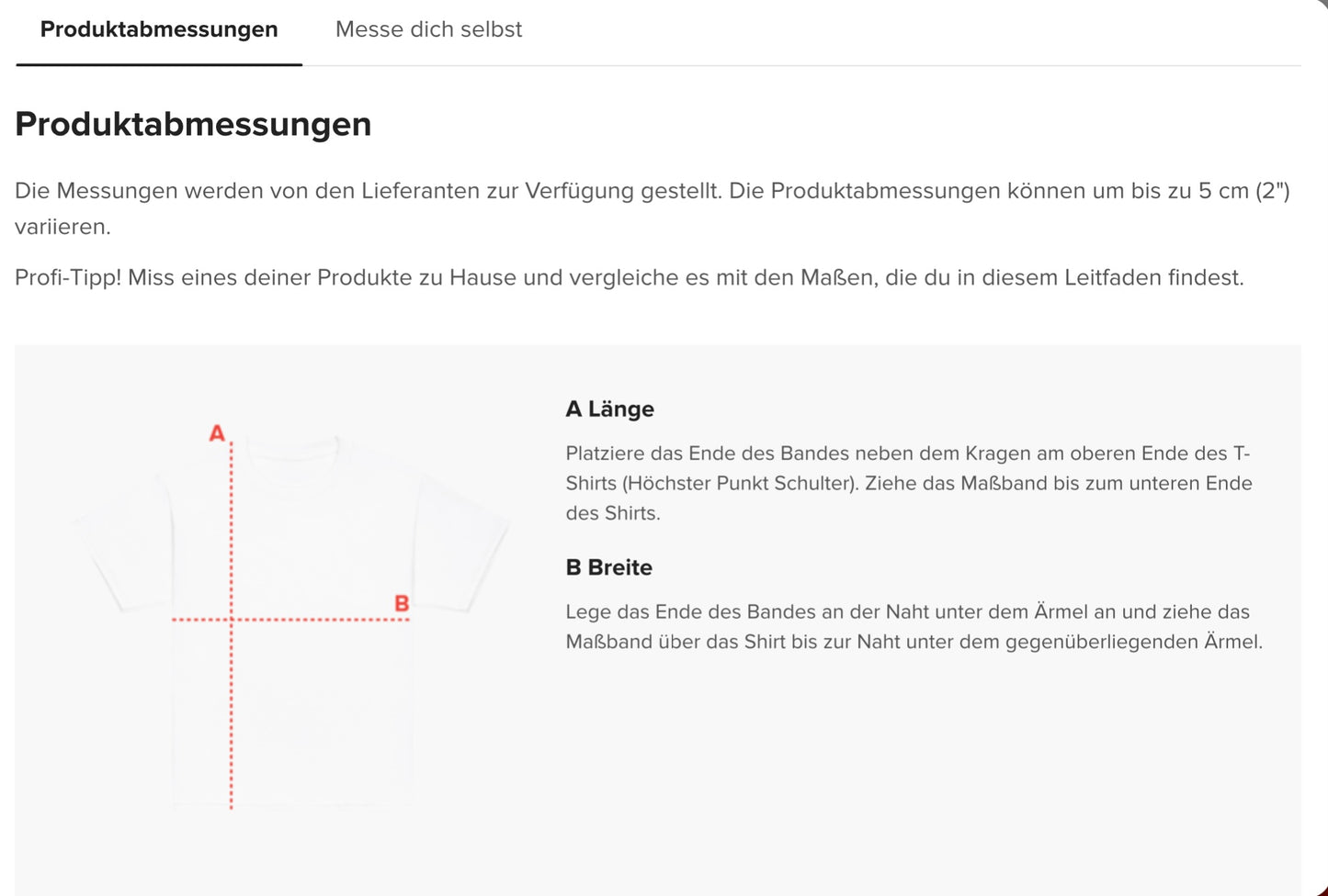 Klassisches T-Shirt für Jugendliche