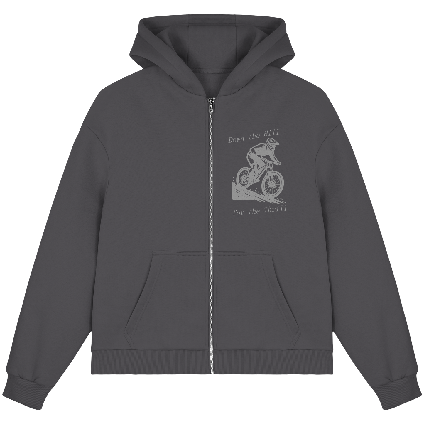 Down the Hill - Fluffy Boxcut Zipper