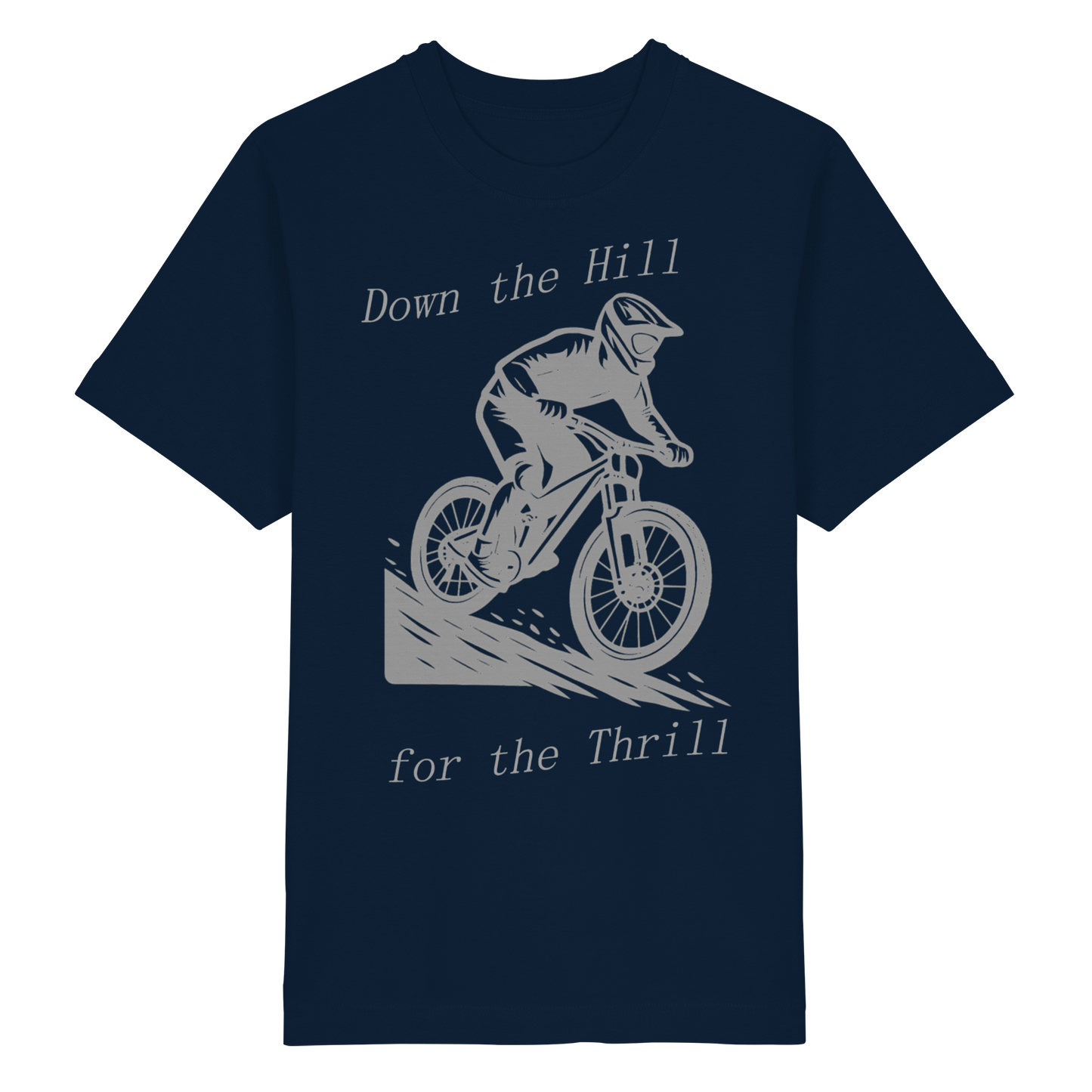 Down the Hill - Heavy Oversized Organic Shirt