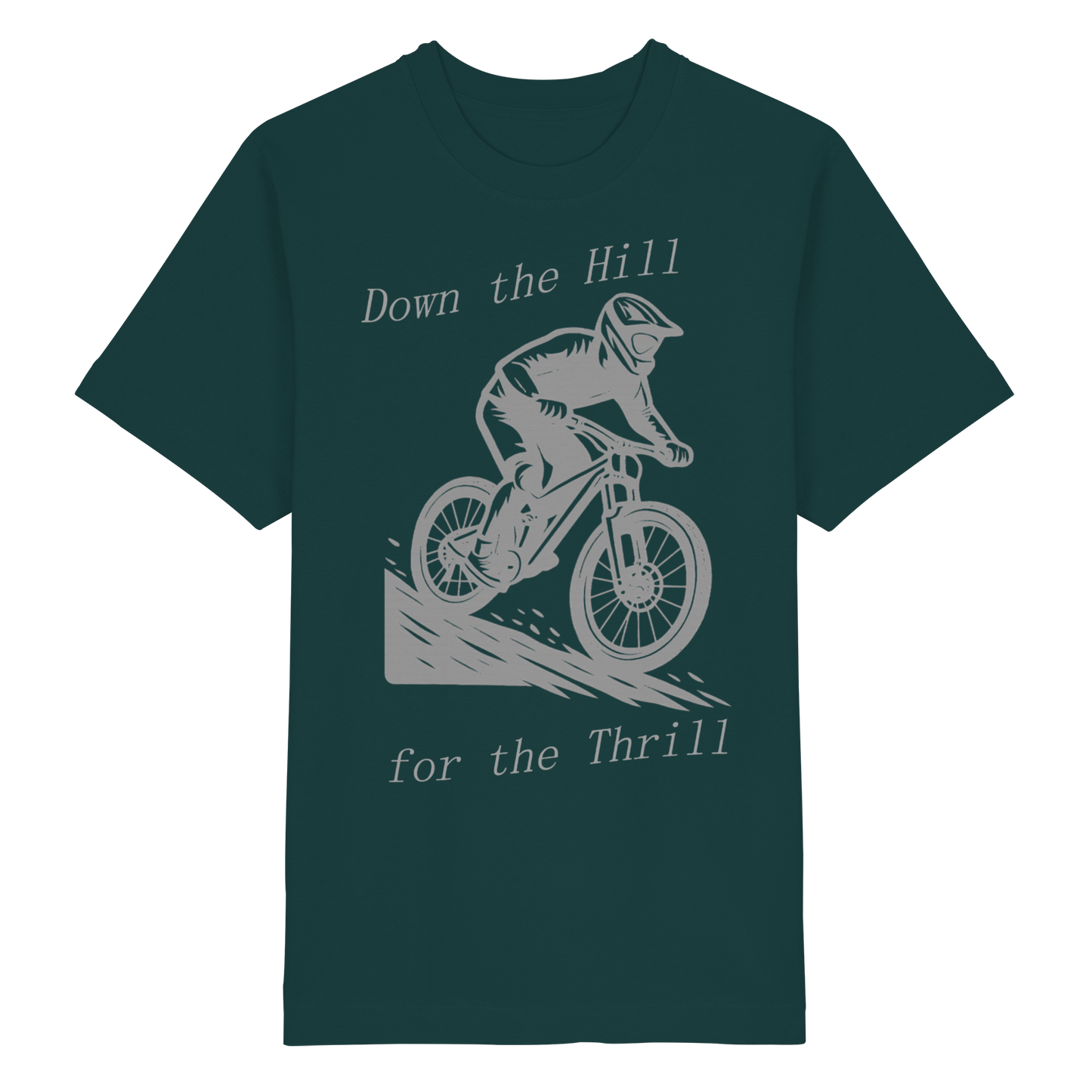 Down the Hill - Heavy Oversized Organic Shirt