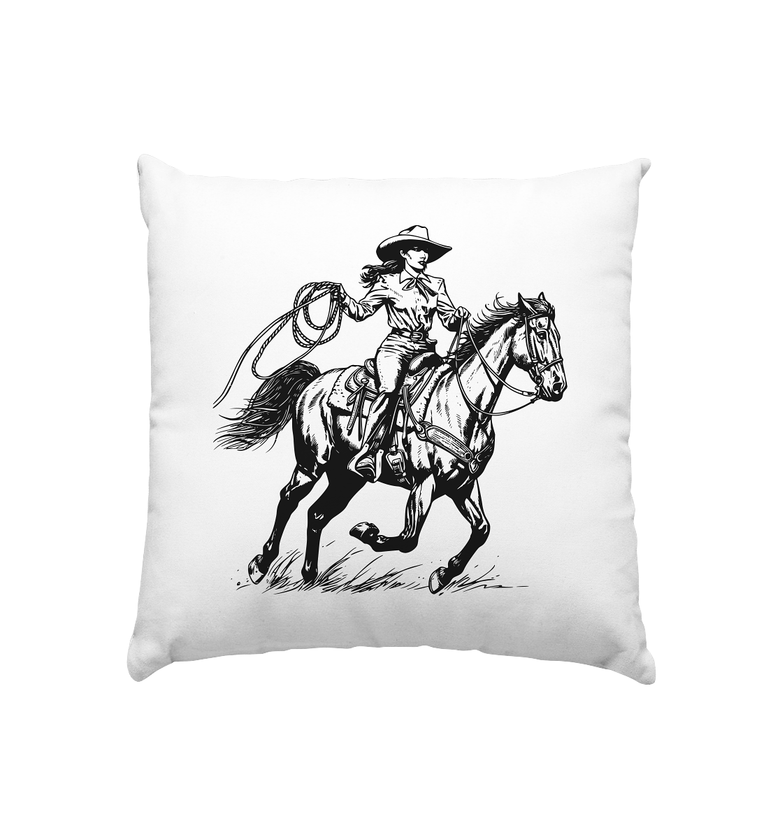 Cowgirl - Kissen 40x40cm