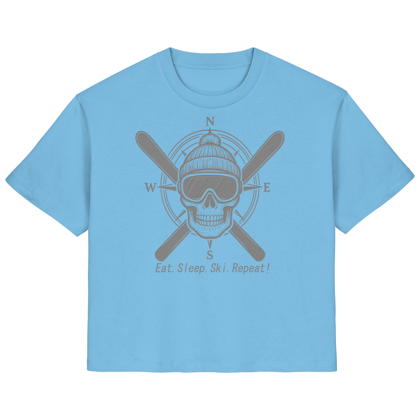 Eat.Sleep.Ski.Repeat! - Ladies Organic Shirt