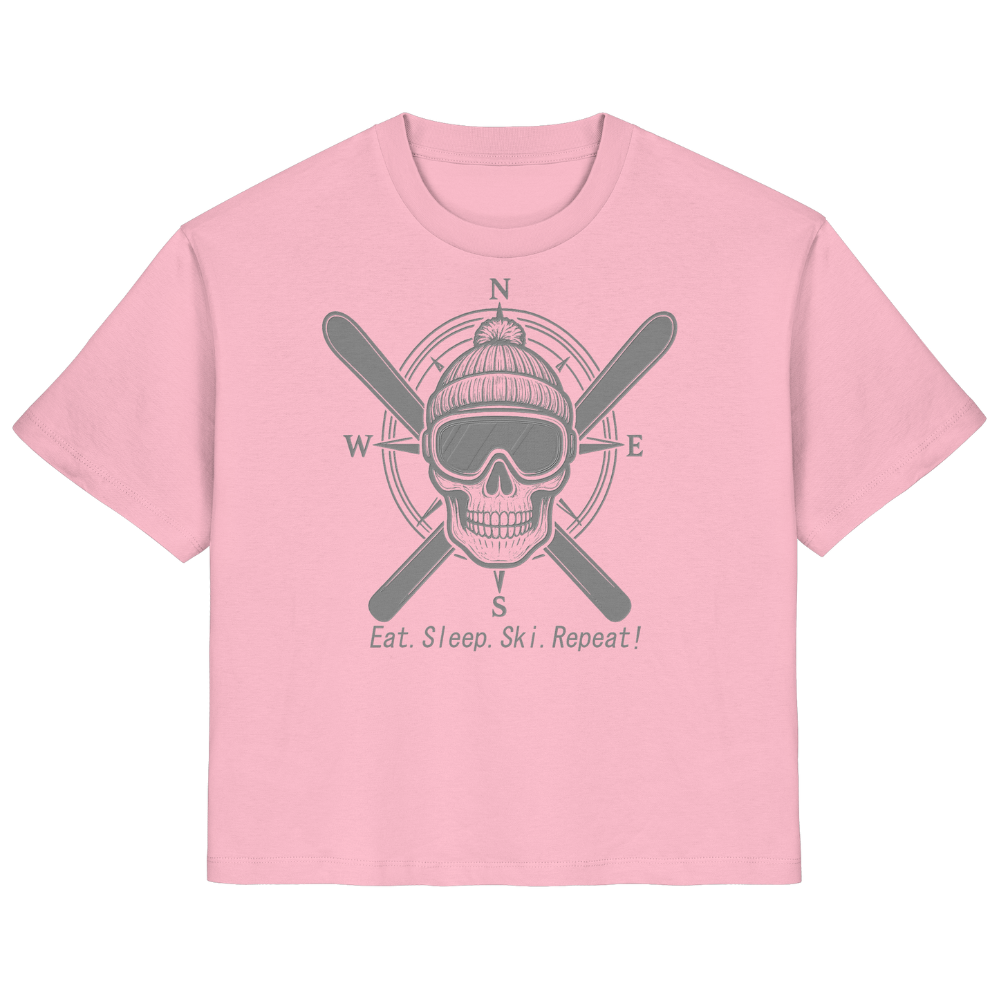 Eat.Sleep.Ski.Repeat! - Ladies Organic Shirt
