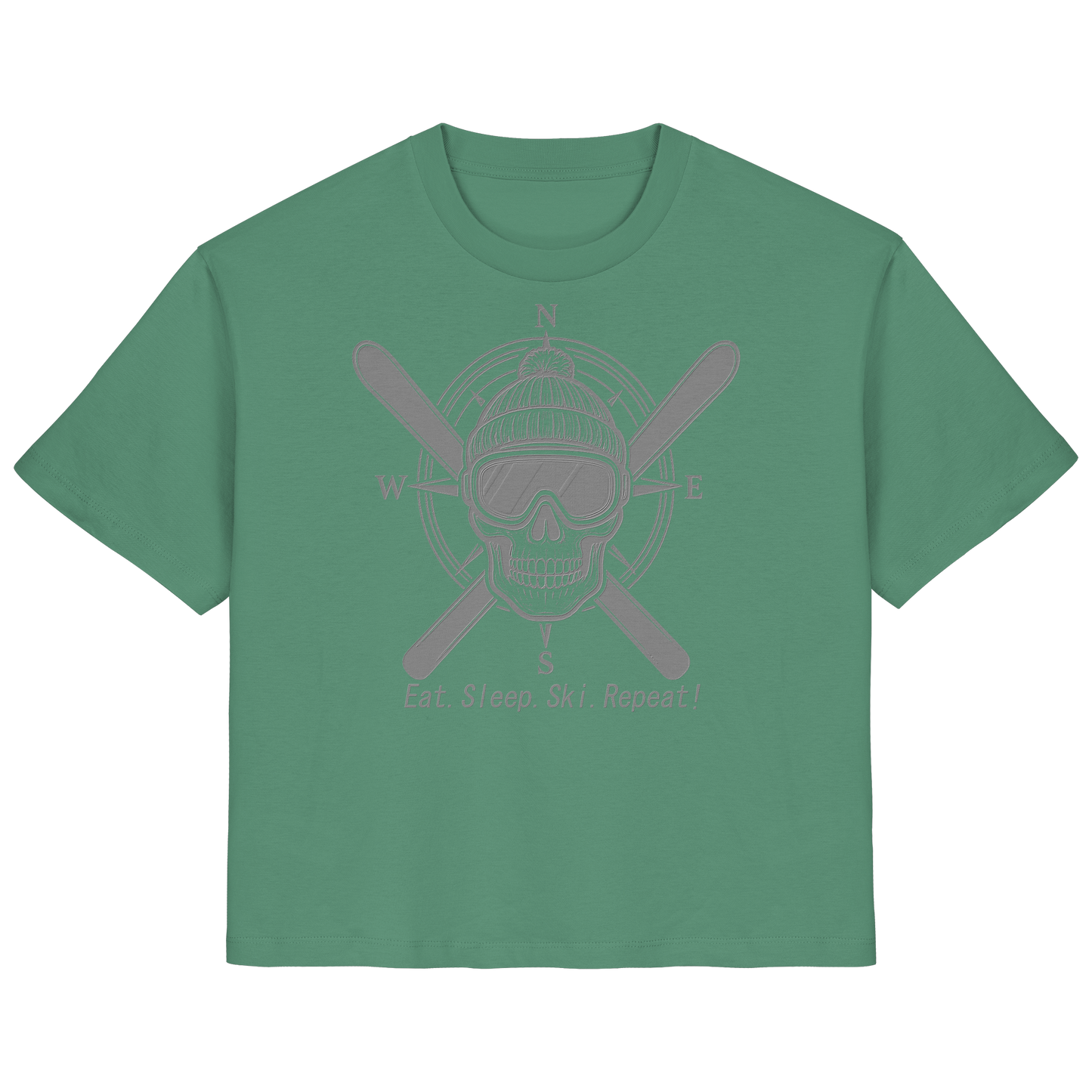 Eat.Sleep.Ski.Repeat! - Ladies Organic Shirt