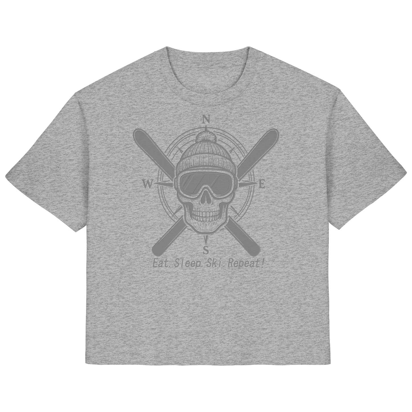 Eat.Sleep.Ski.Repeat! - Ladies Organic Shirt