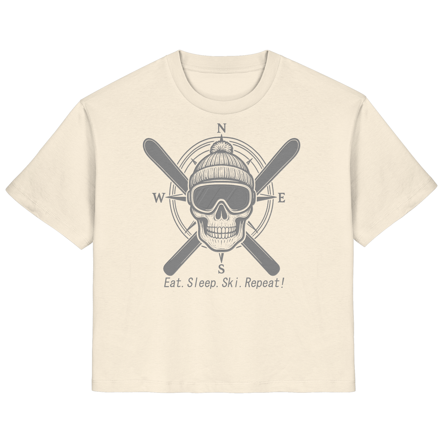 Eat.Sleep.Ski.Repeat! - Ladies Organic Shirt