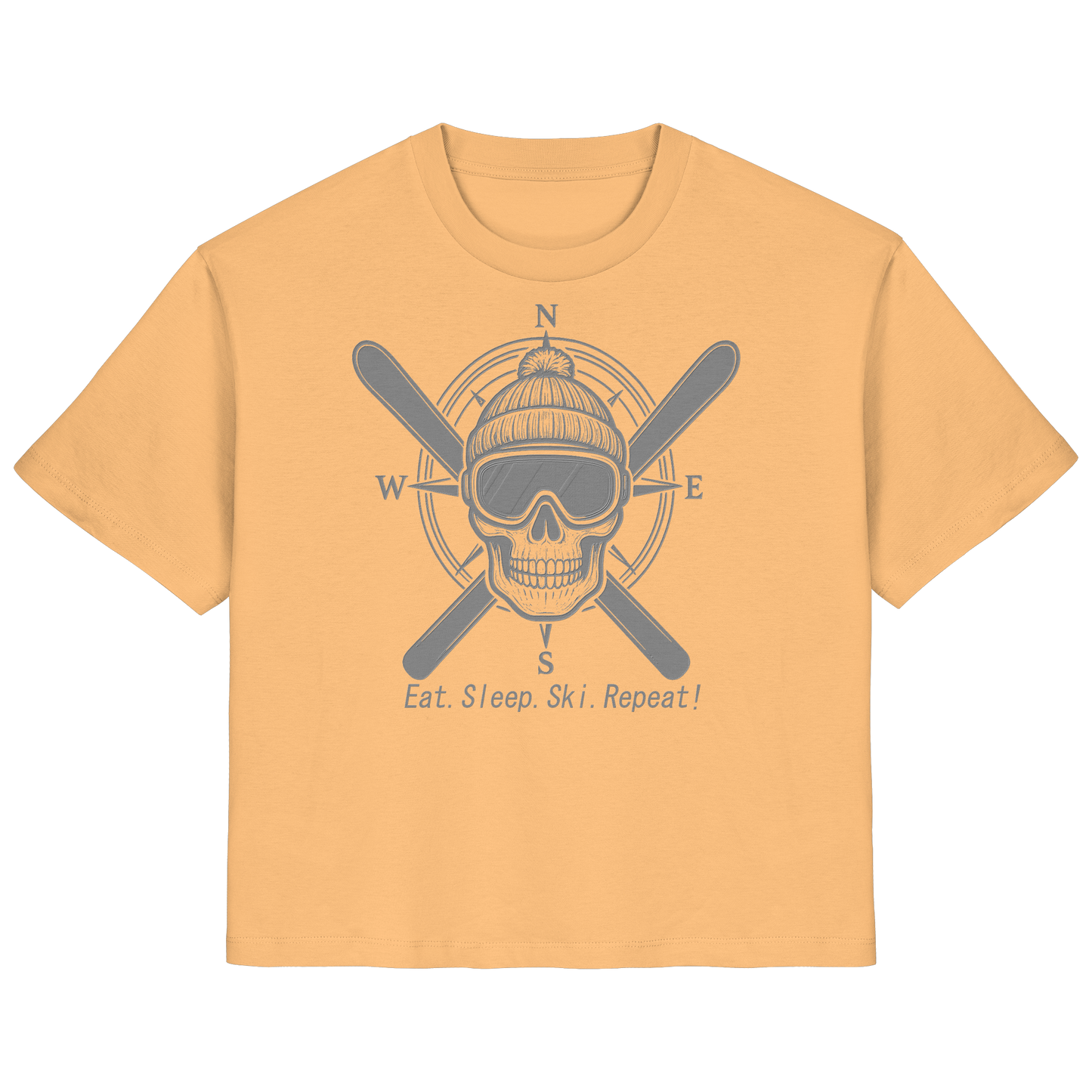 Eat.Sleep.Ski.Repeat! - Ladies Organic Shirt