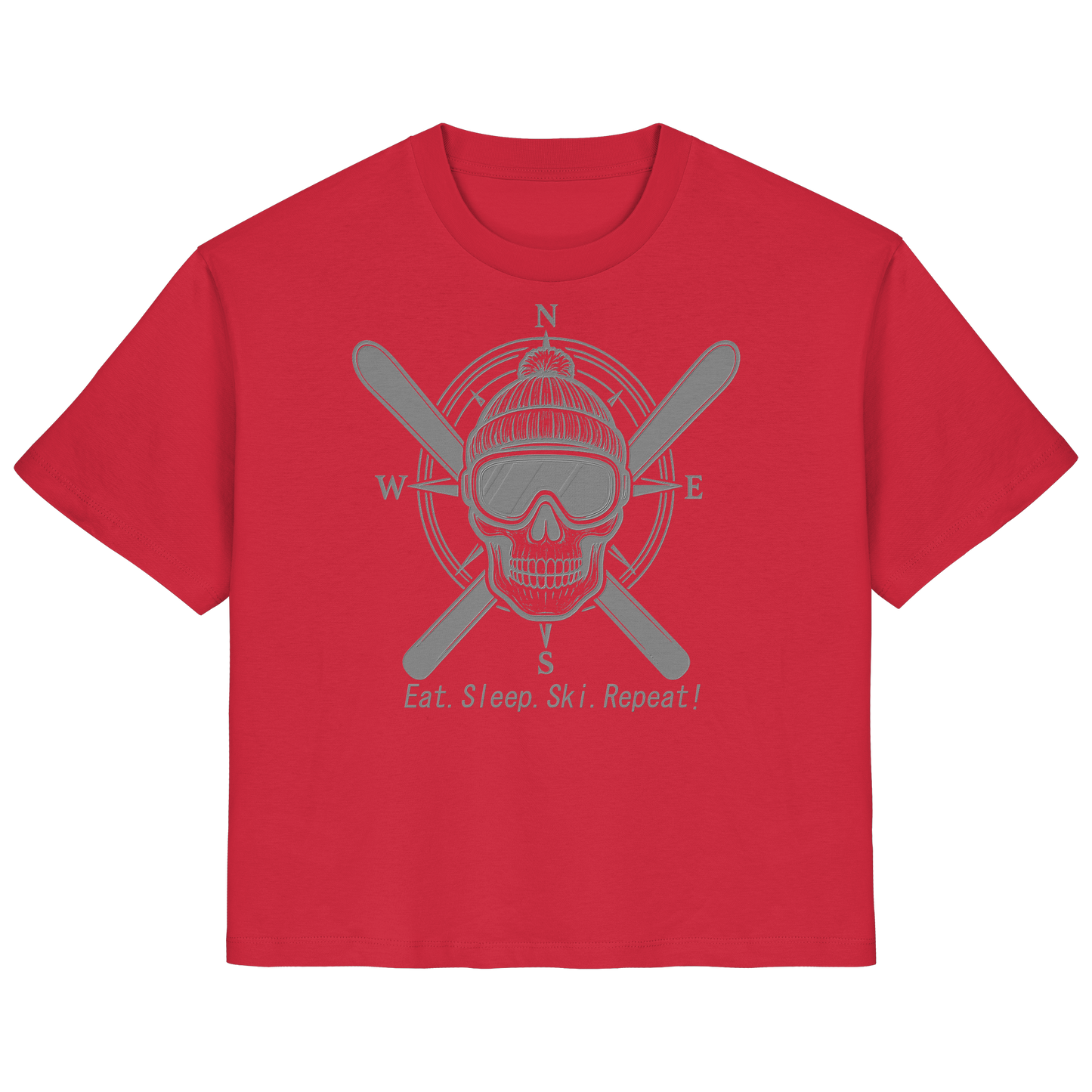 Eat.Sleep.Ski.Repeat! - Ladies Organic Shirt