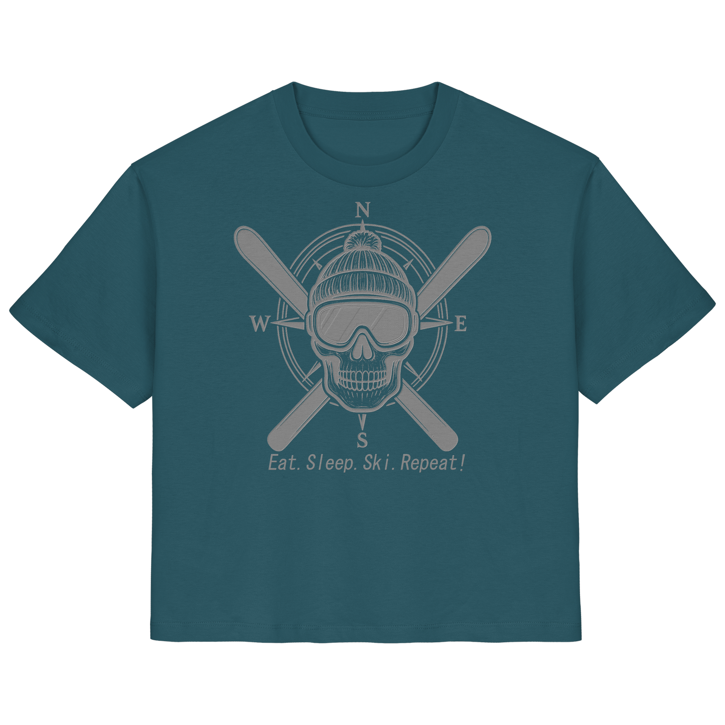 Eat.Sleep.Ski.Repeat! - Ladies Organic Shirt