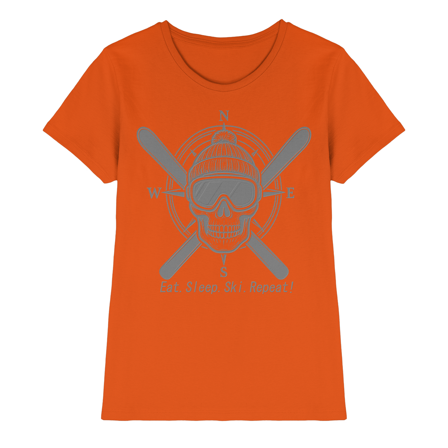 Eat.Sleep.Ski.Repeat! - Ladies Premium Shirt
