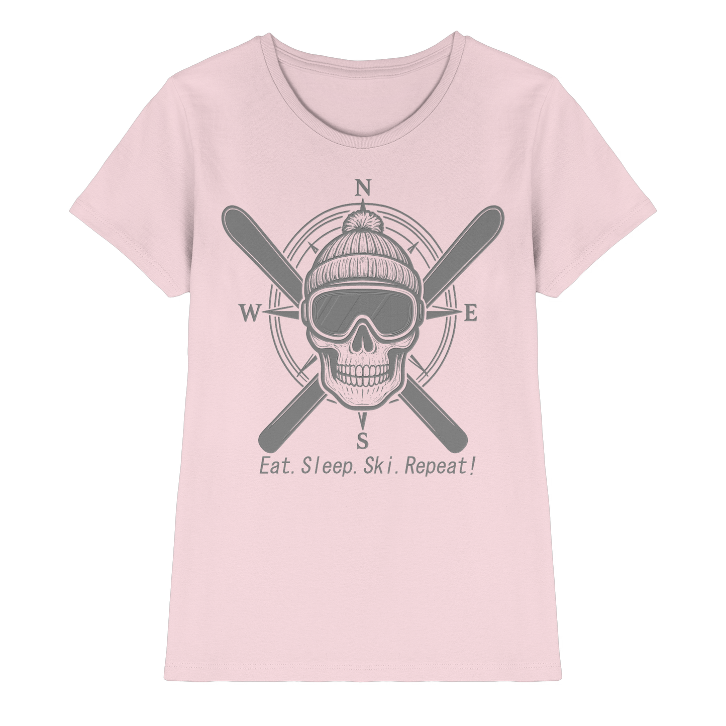 Eat.Sleep.Ski.Repeat! - Ladies Premium Shirt