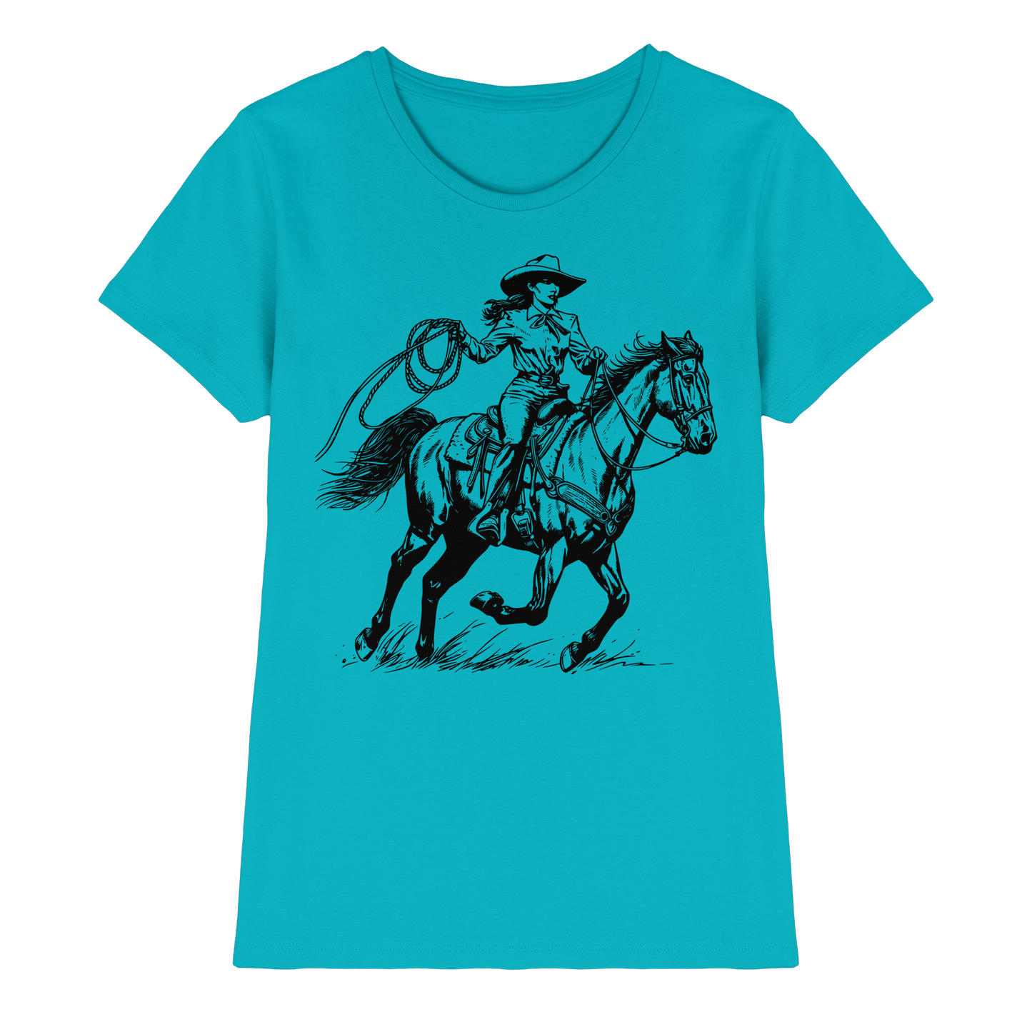 Cowgirl - Ladies Premium Shirt