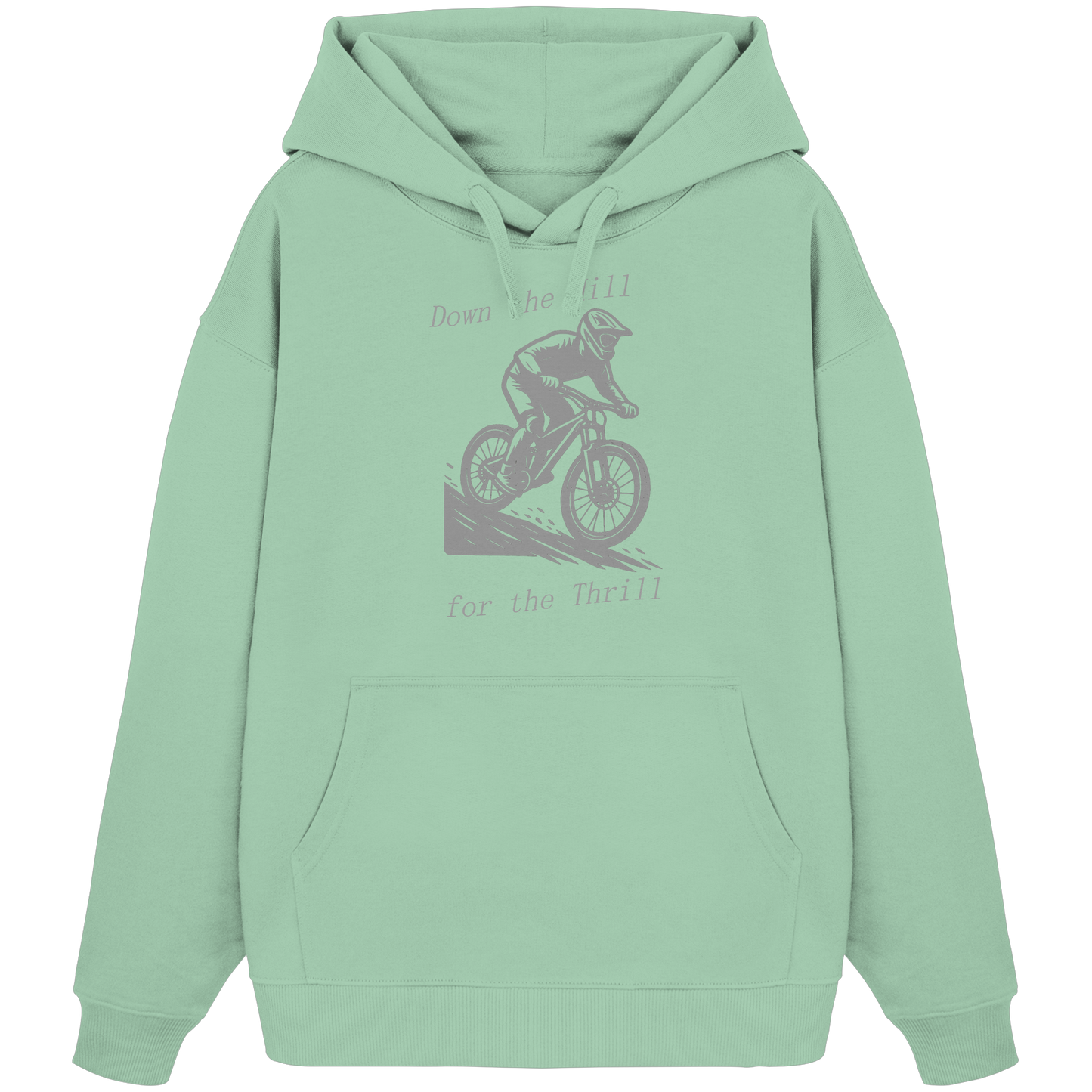 Down the Hill - Organic Oversize Hoodie