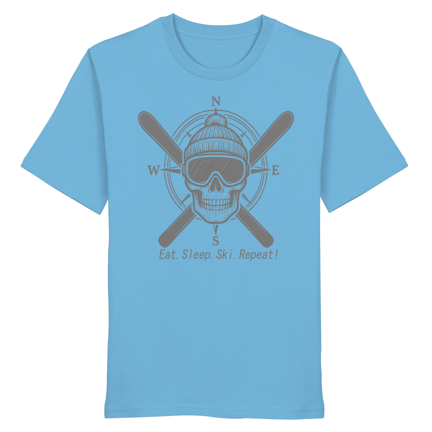 Eat.Sleep.Ski.Repeat! - Organic Shirt