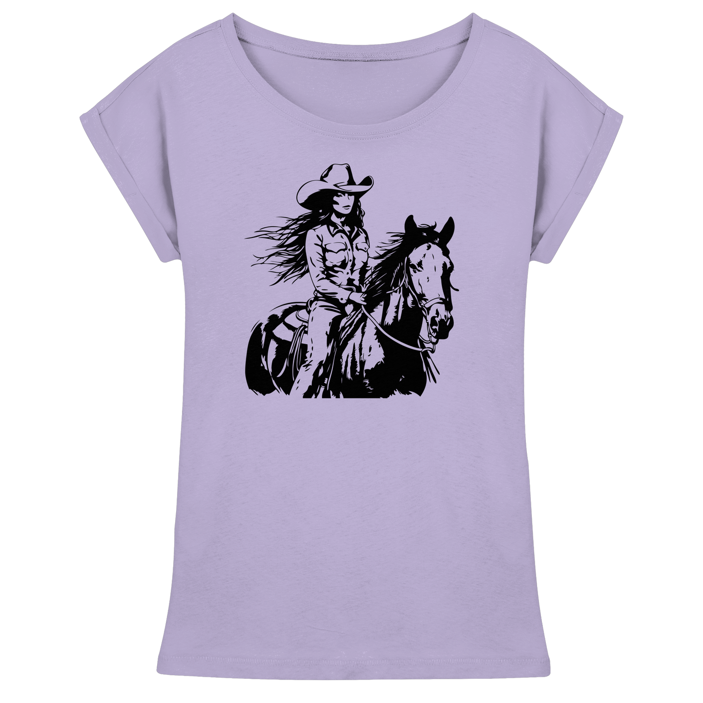 Western - Womens Extended Shoulder T-Shirt