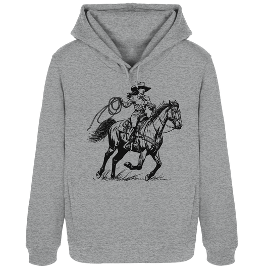 Cowgirl - Womens Organic Hoodie B&C