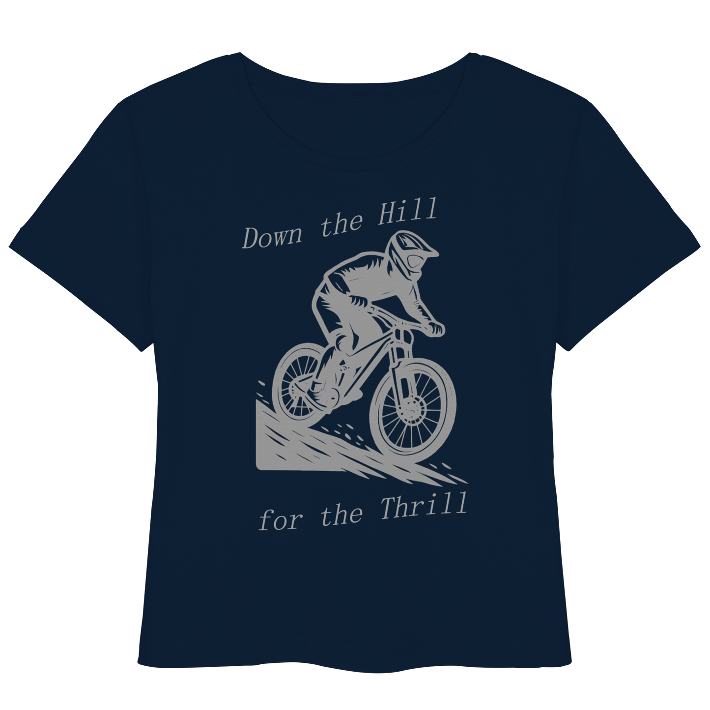 Down the Hill - Womens Organic Lightweight T-Shirt