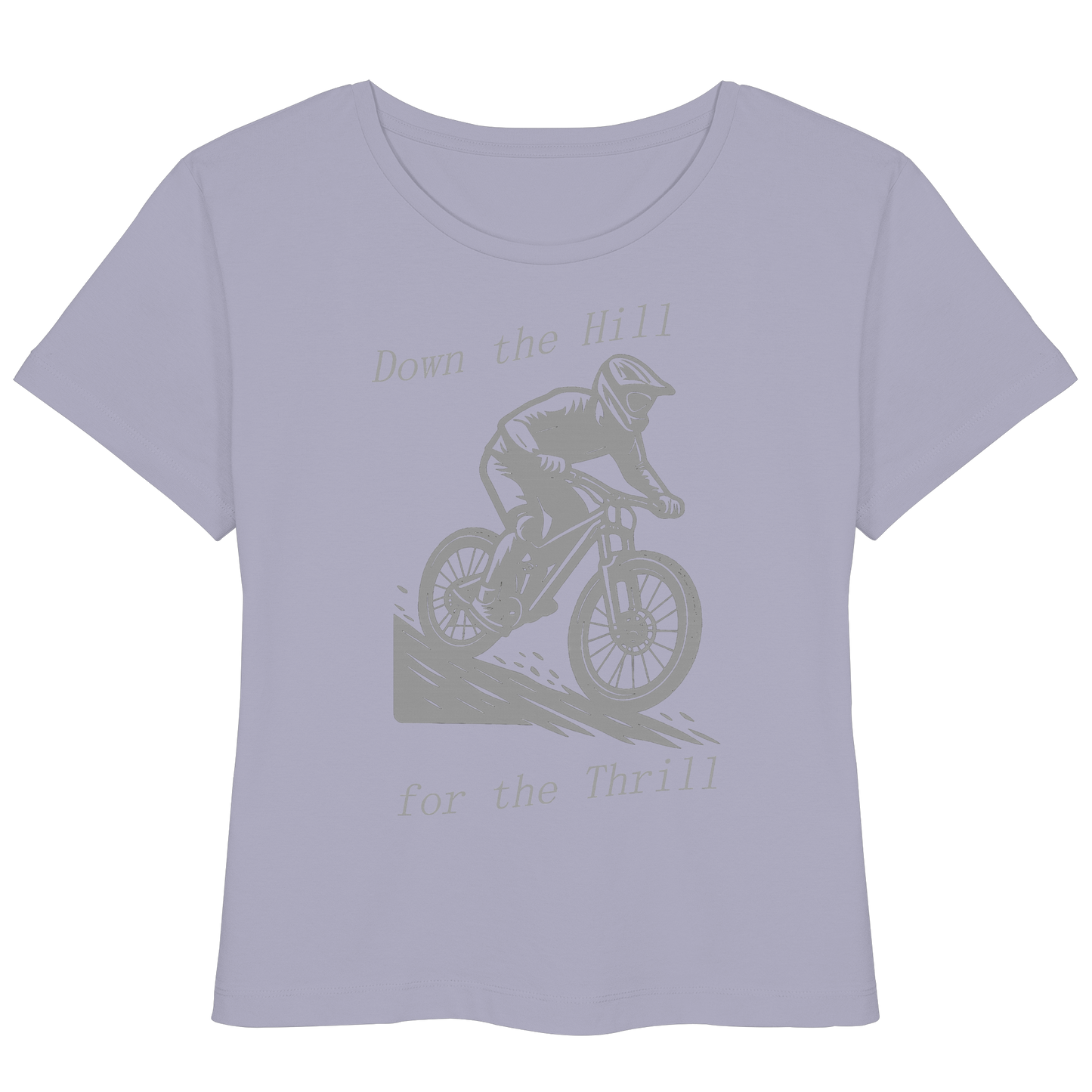 Down the Hill - Womens Organic Lightweight T-Shirt