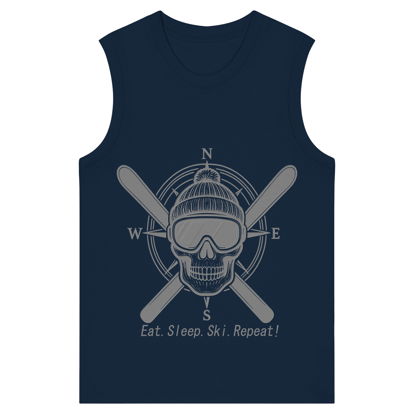 Eat.Sleep.Ski.Repeat! - Womens Organic Tank Top