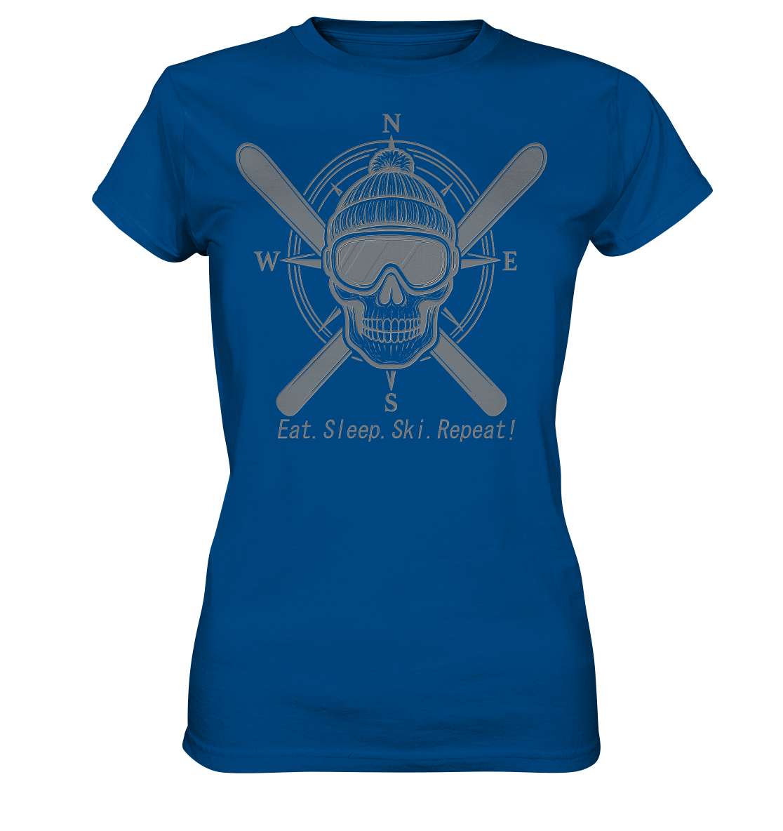 Eat.Sleep.Ski.Repeat! - Womens Premium Classic T-Shirt