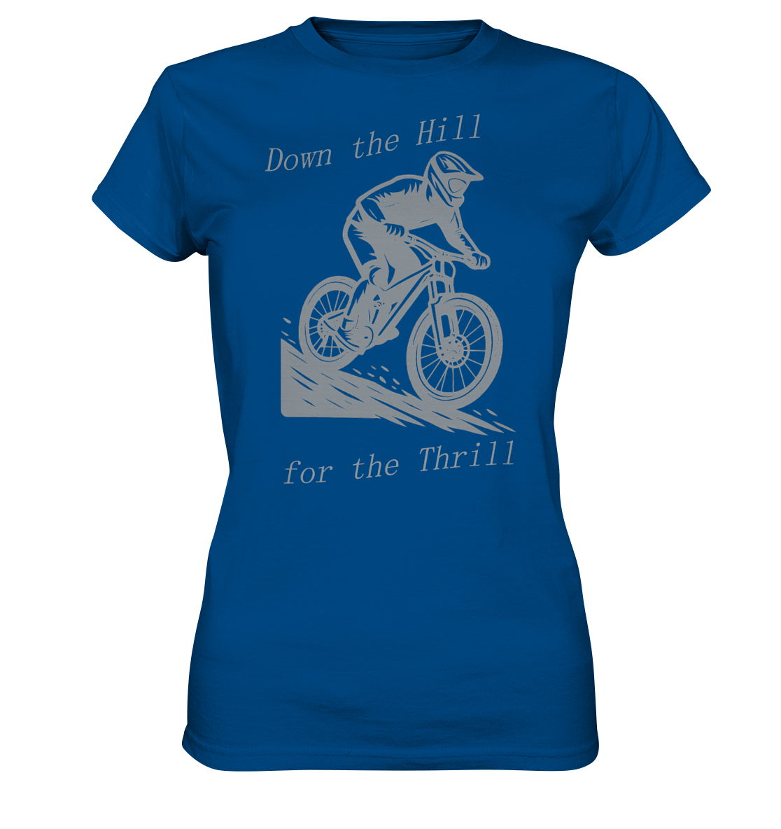 Down the Hill - Womens Premium Classic T-Shirt
