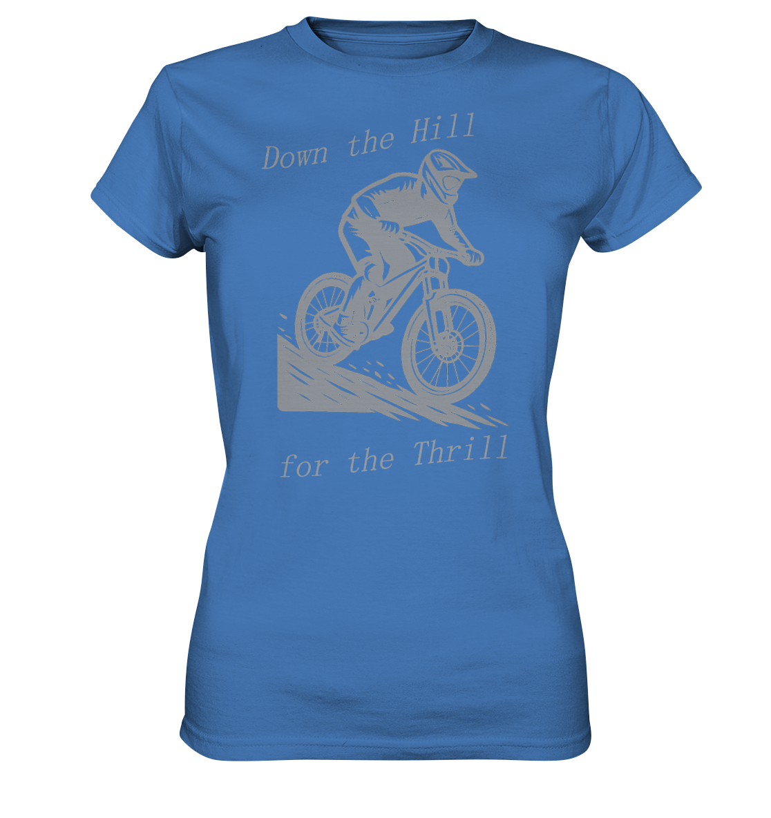 Down the Hill - Womens Premium Classic T-Shirt