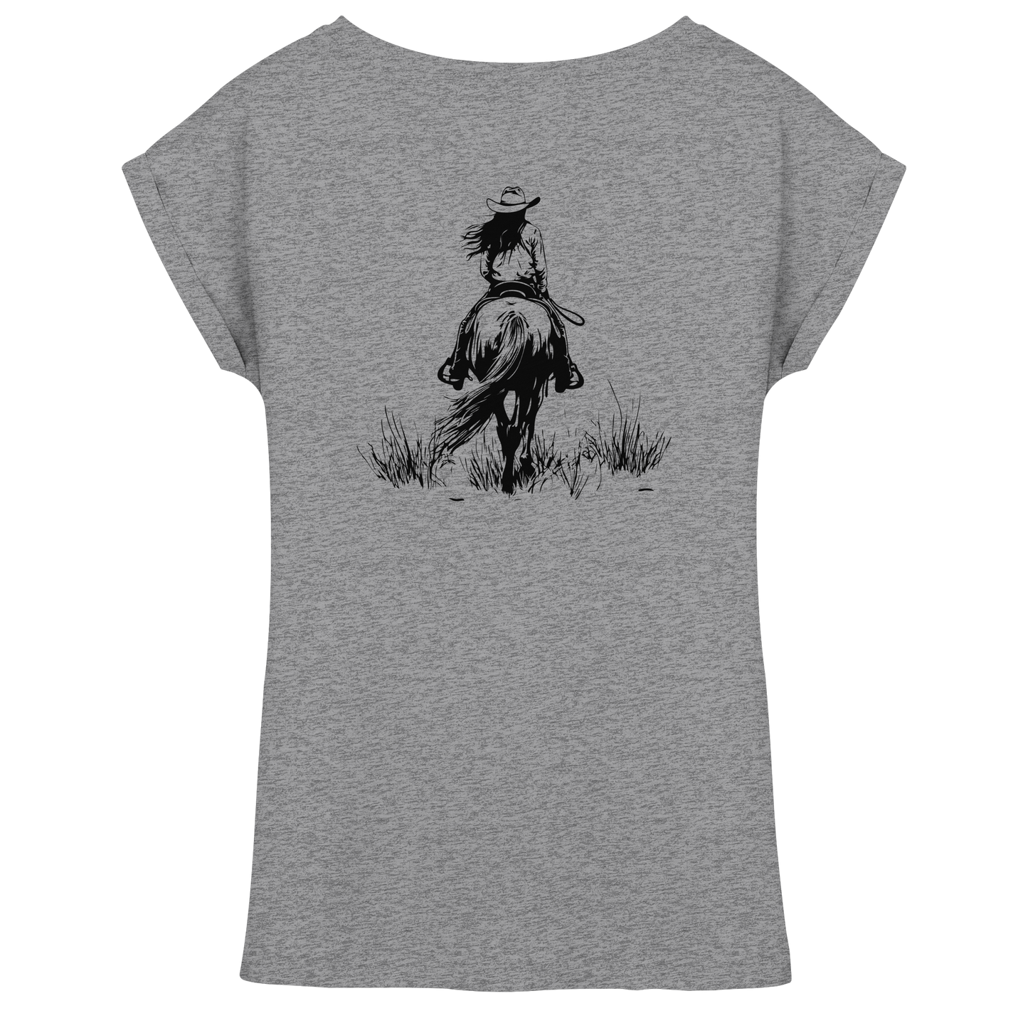 Western - Womens Extended Shoulder T-Shirt