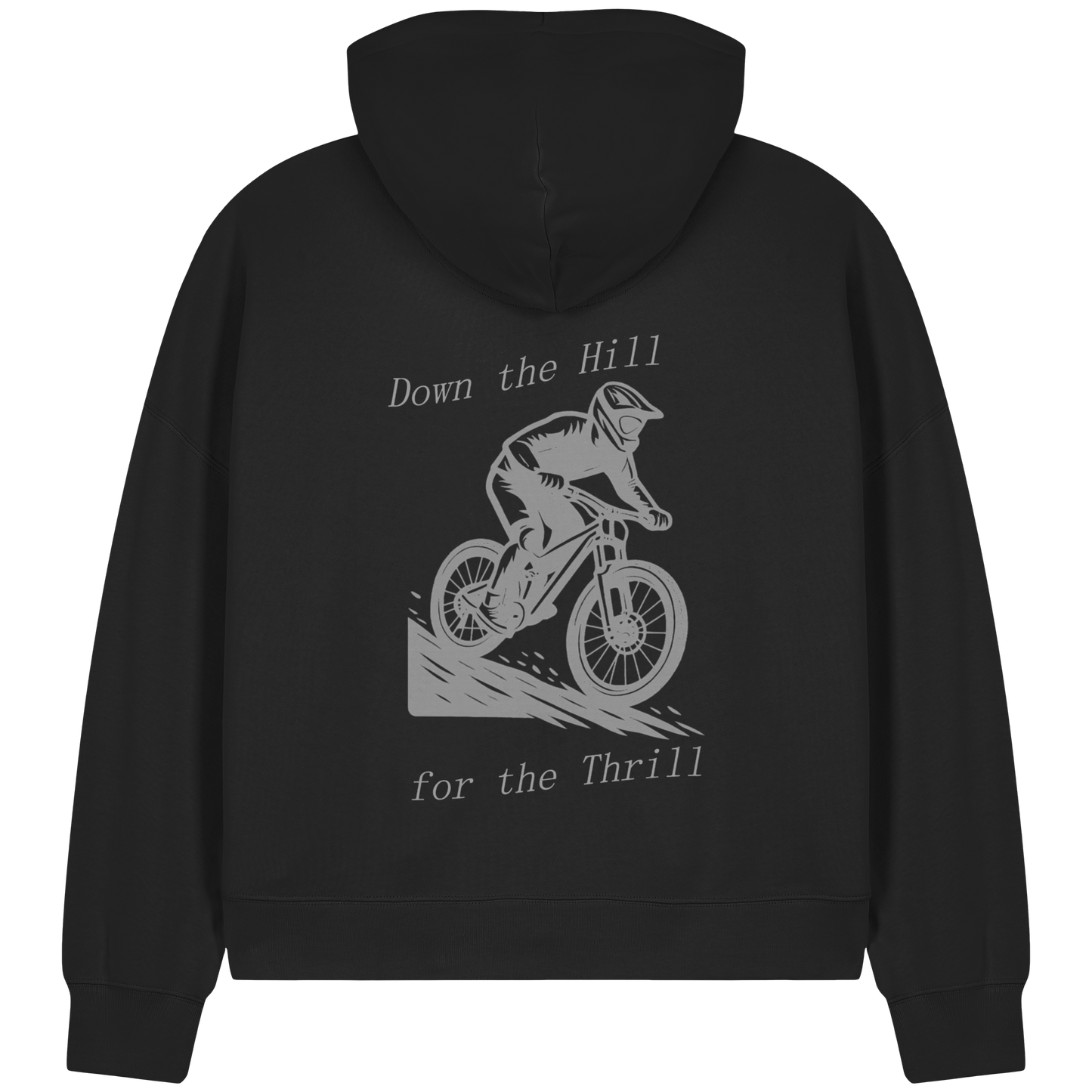 Down the Hill - Womens Organic Boxcut Zipper