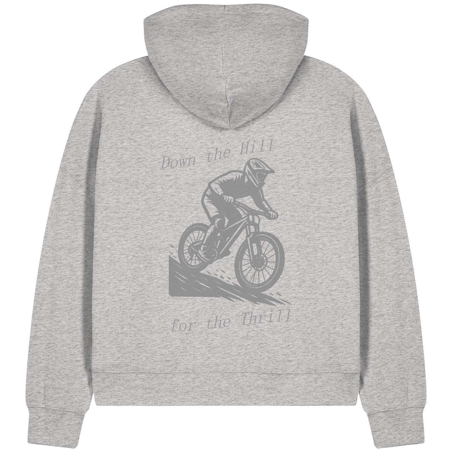 Down the Hill - Womens Organic Boxcut Zipper