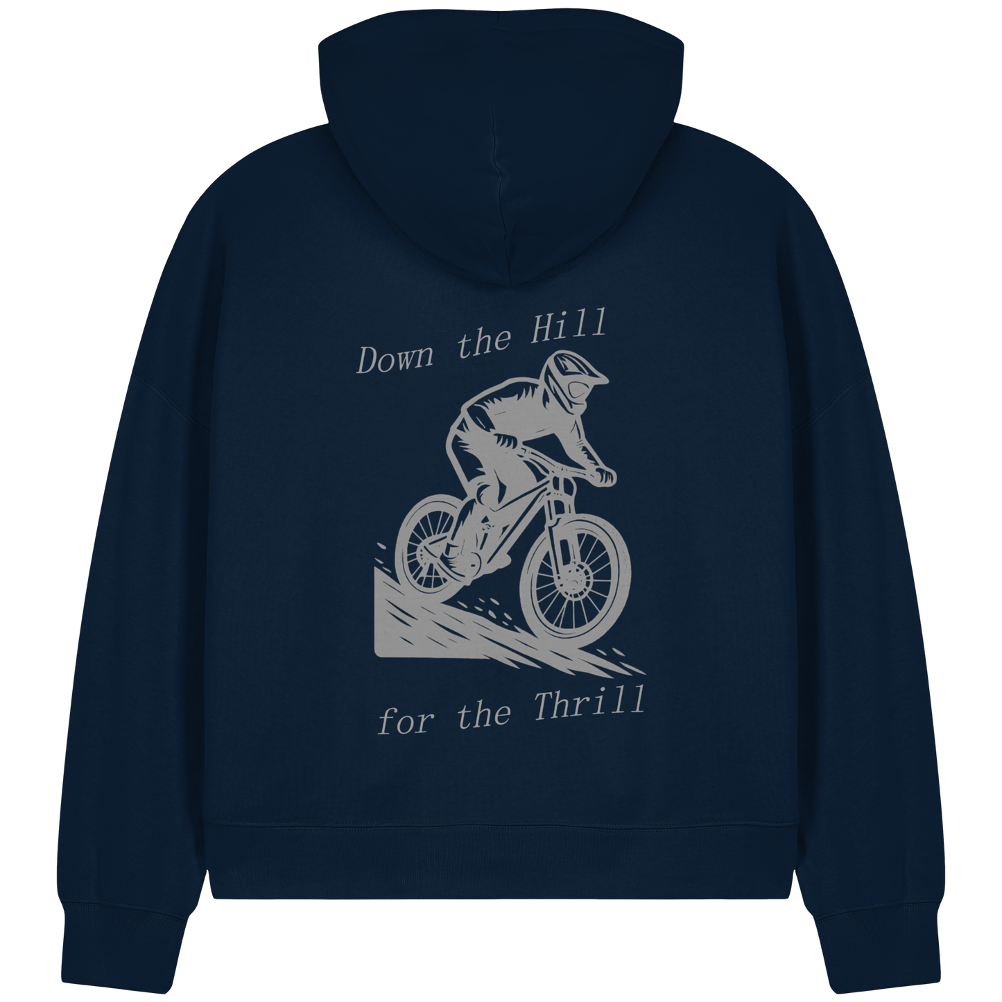 Down the Hill - Womens Organic Boxcut Zipper