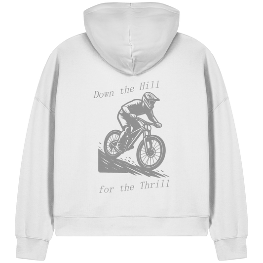 Down the Hill - Womens Organic Boxcut Zipper