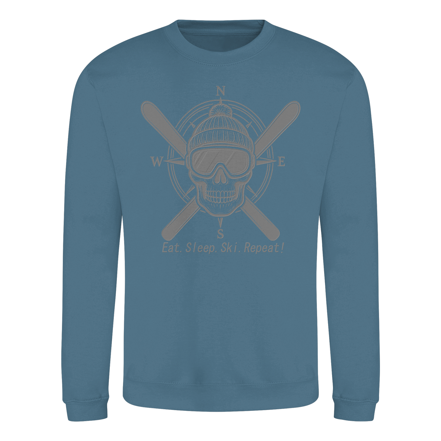 Eat.Sleep.Ski.Repeat! - Basic Sweatshirt