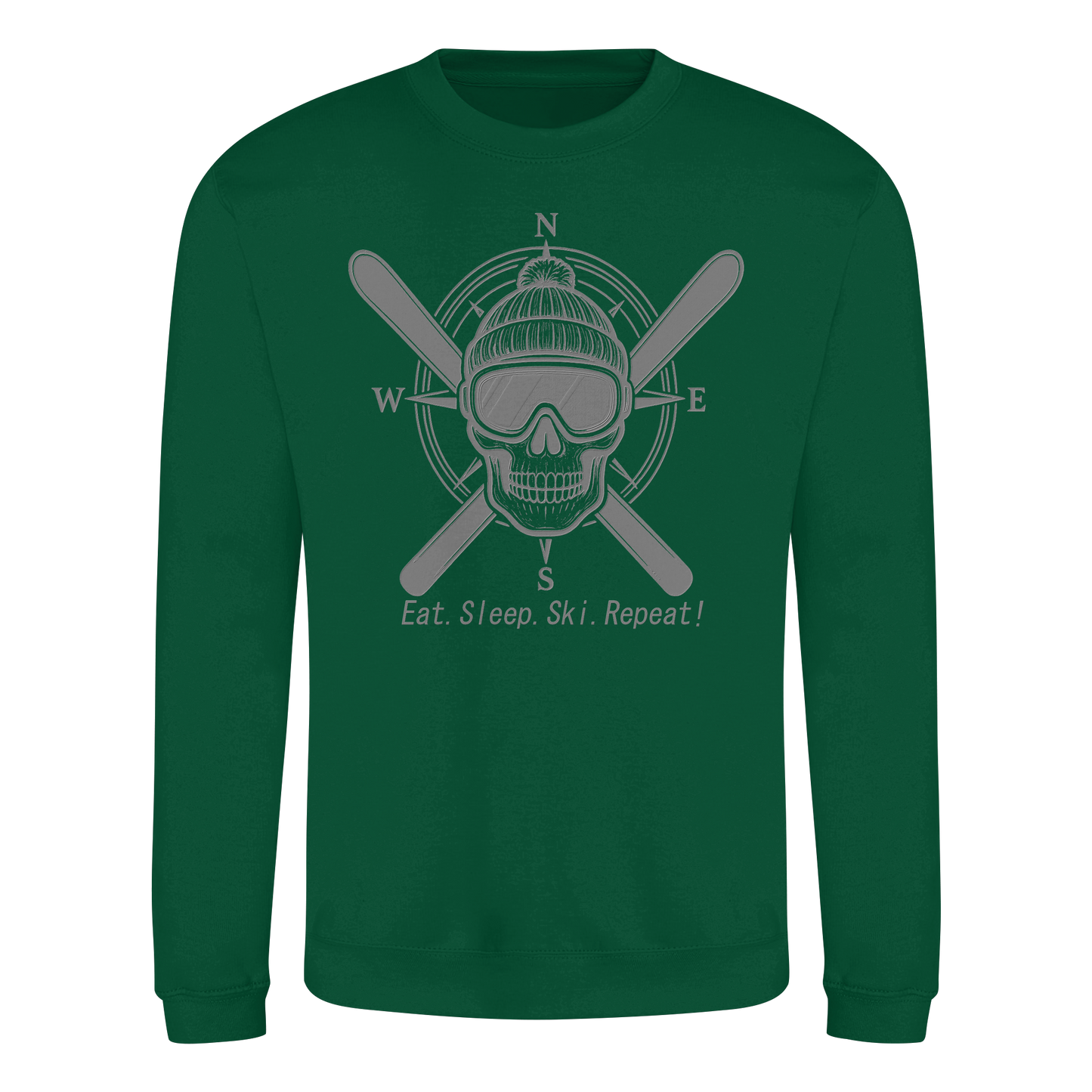 Eat.Sleep.Ski.Repeat! - Basic Sweatshirt