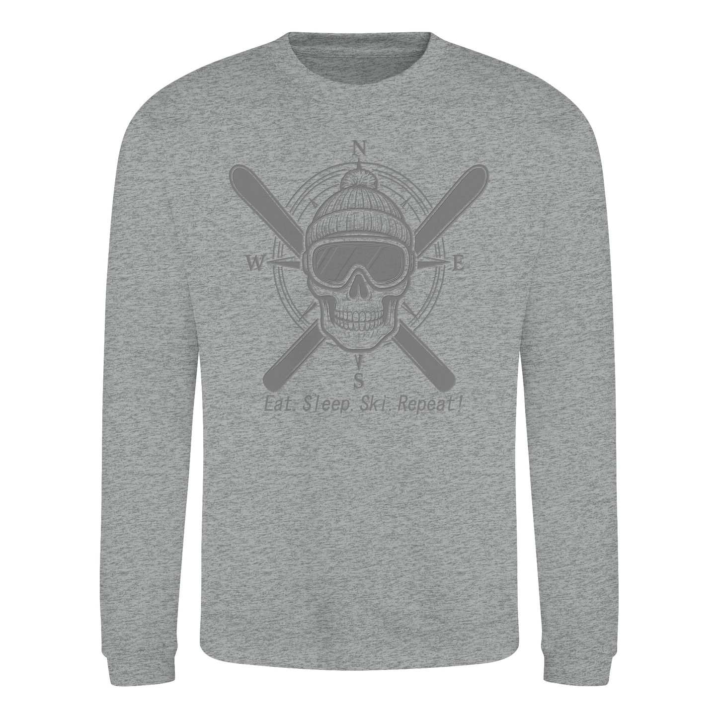 Eat.Sleep.Ski.Repeat! - Basic Sweatshirt