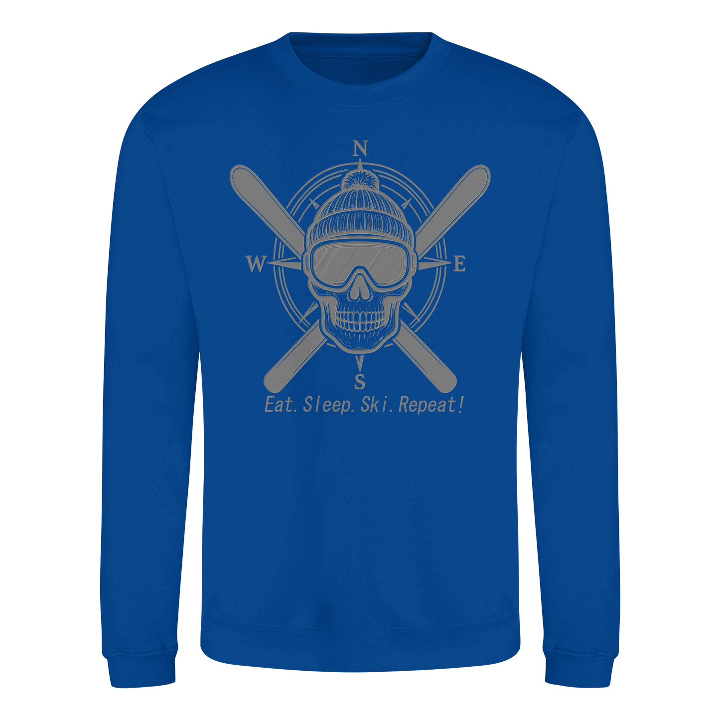 Eat.Sleep.Ski.Repeat! - Basic Sweatshirt