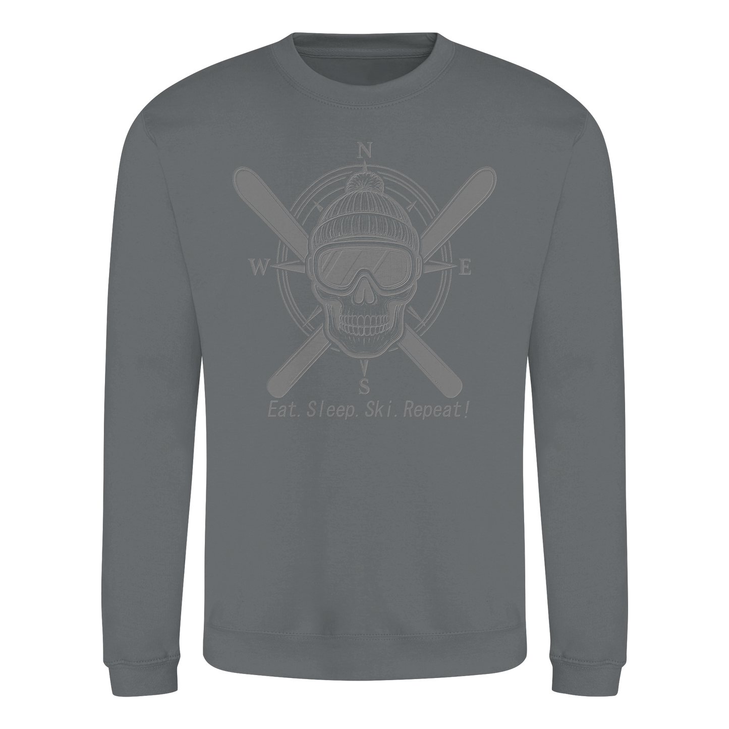 Eat.Sleep.Ski.Repeat! - Basic Sweatshirt