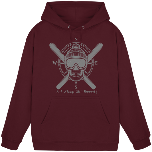 Eat.Sleep.Ski.Repeat! - Basic Unisex Hoodie