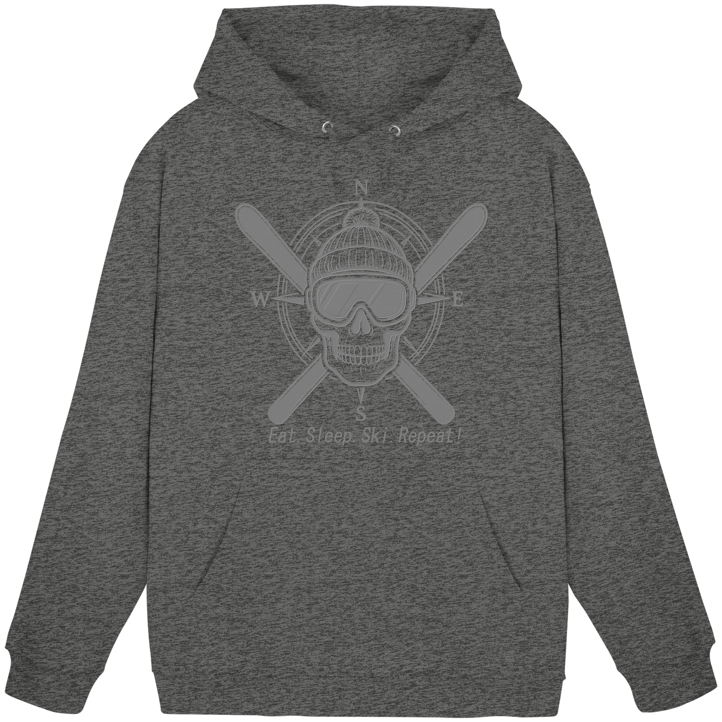 Eat.Sleep.Ski.Repeat! - Basic Unisex Hoodie