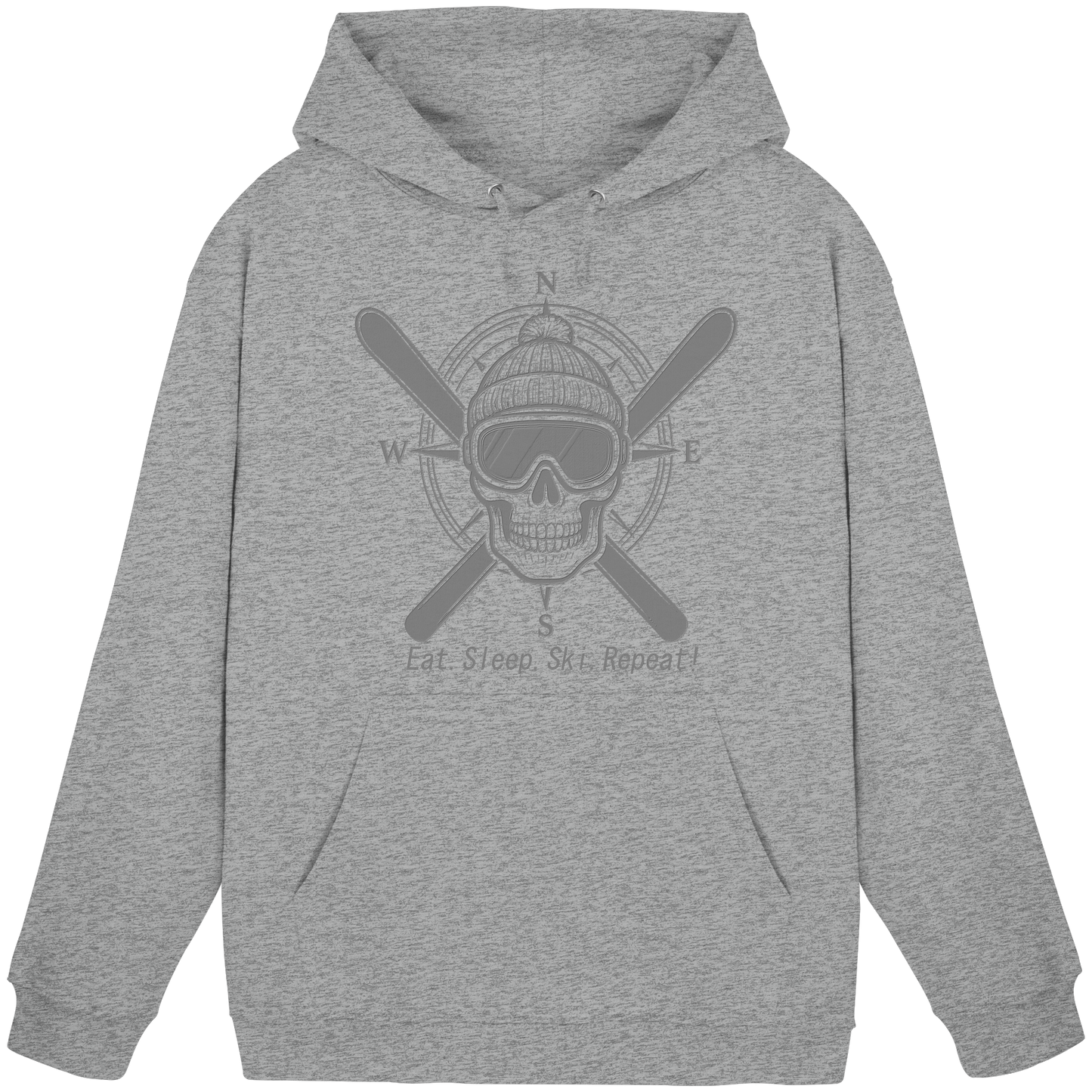 Eat.Sleep.Ski.Repeat! - Basic Unisex Hoodie