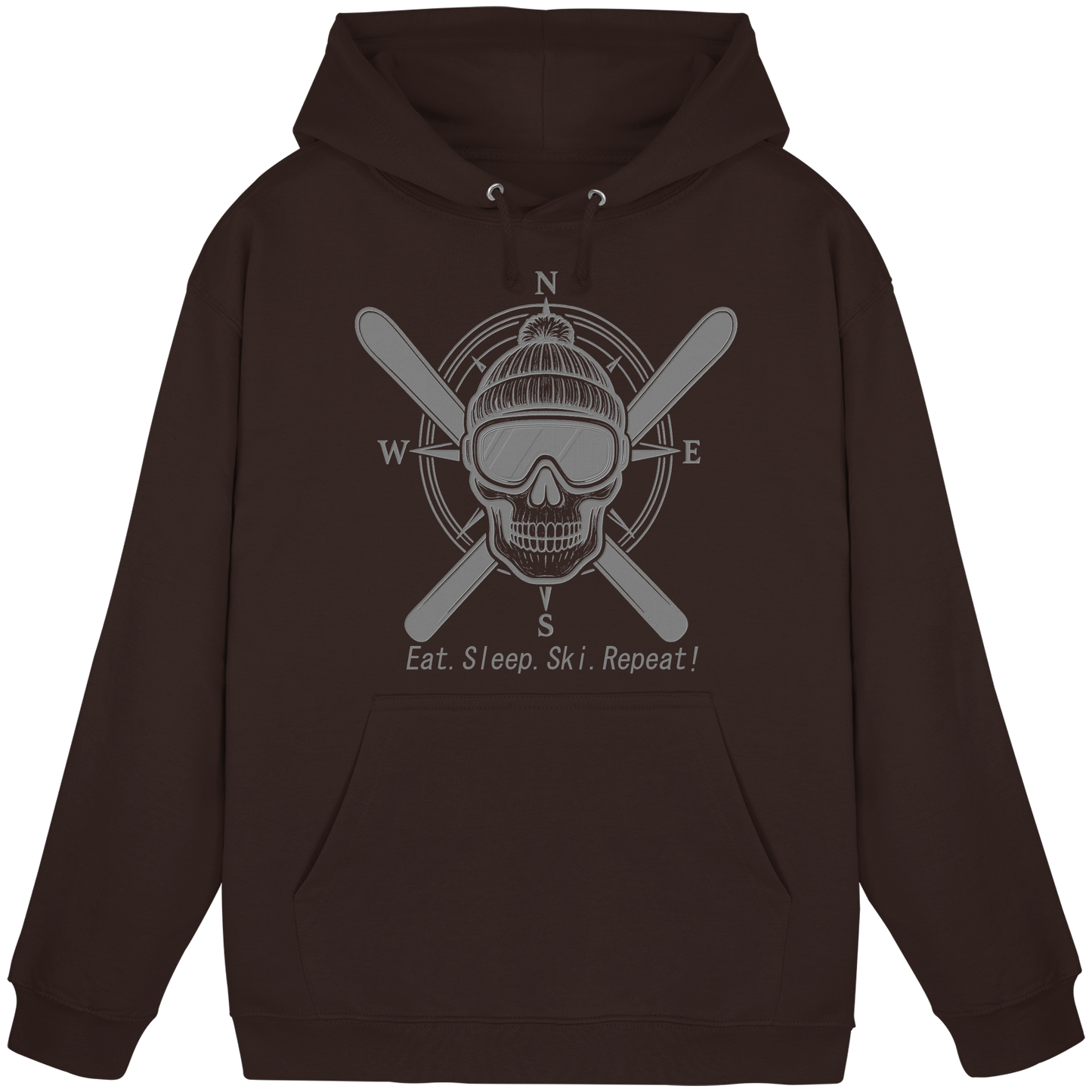 Eat.Sleep.Ski.Repeat! - Basic Unisex Hoodie