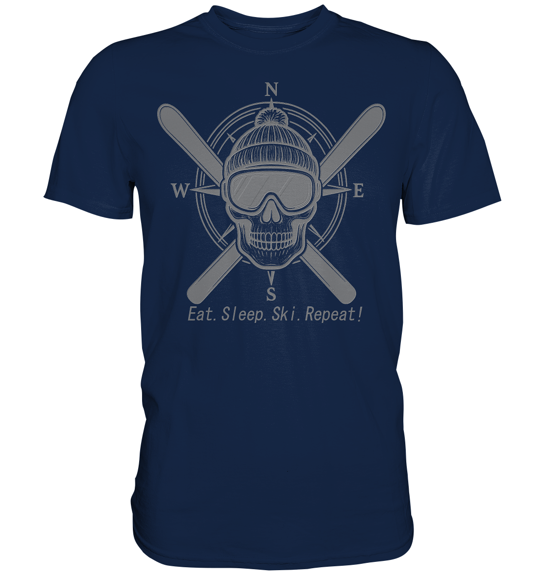 Eat.Sleep.Ski.Repeat! - Classic Shirt