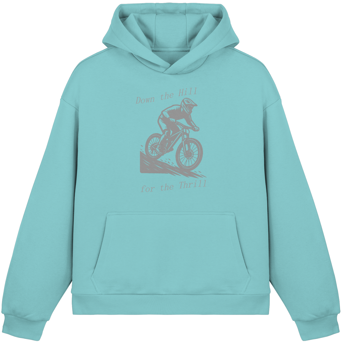 Down the Hill - Fluffy Boxcut Hoodie