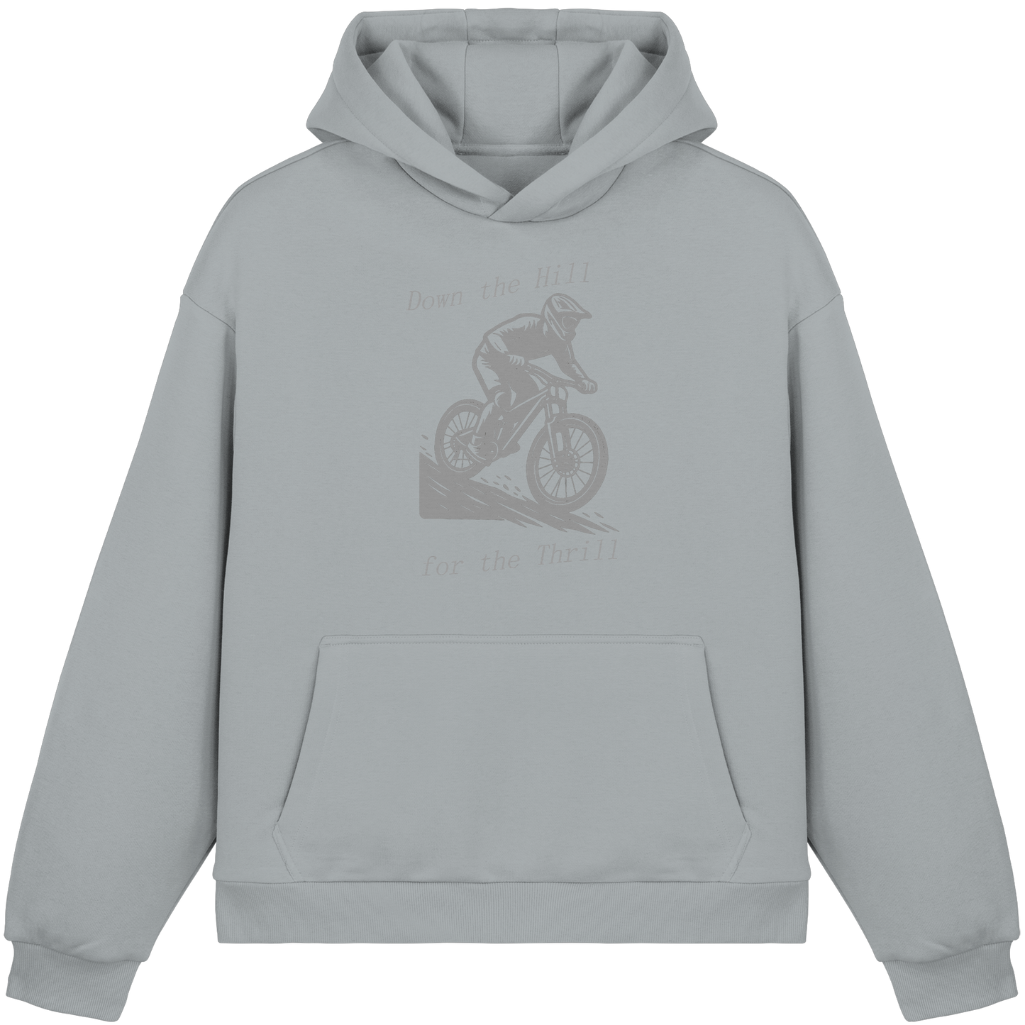 Down the Hill - Fluffy Boxcut Hoodie