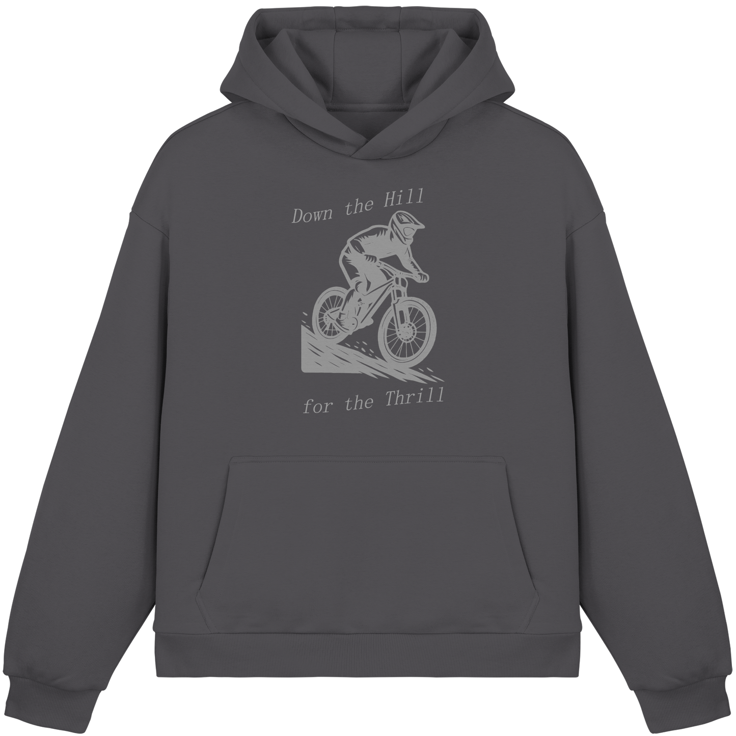 Down the Hill - Fluffy Boxcut Hoodie