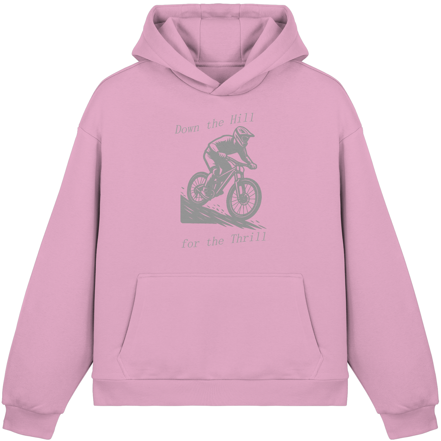 Down the Hill - Fluffy Boxcut Hoodie