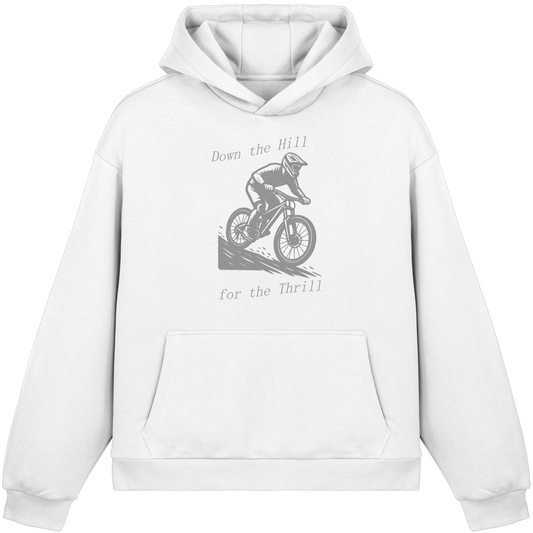 Down the Hill - Fluffy Boxcut Hoodie