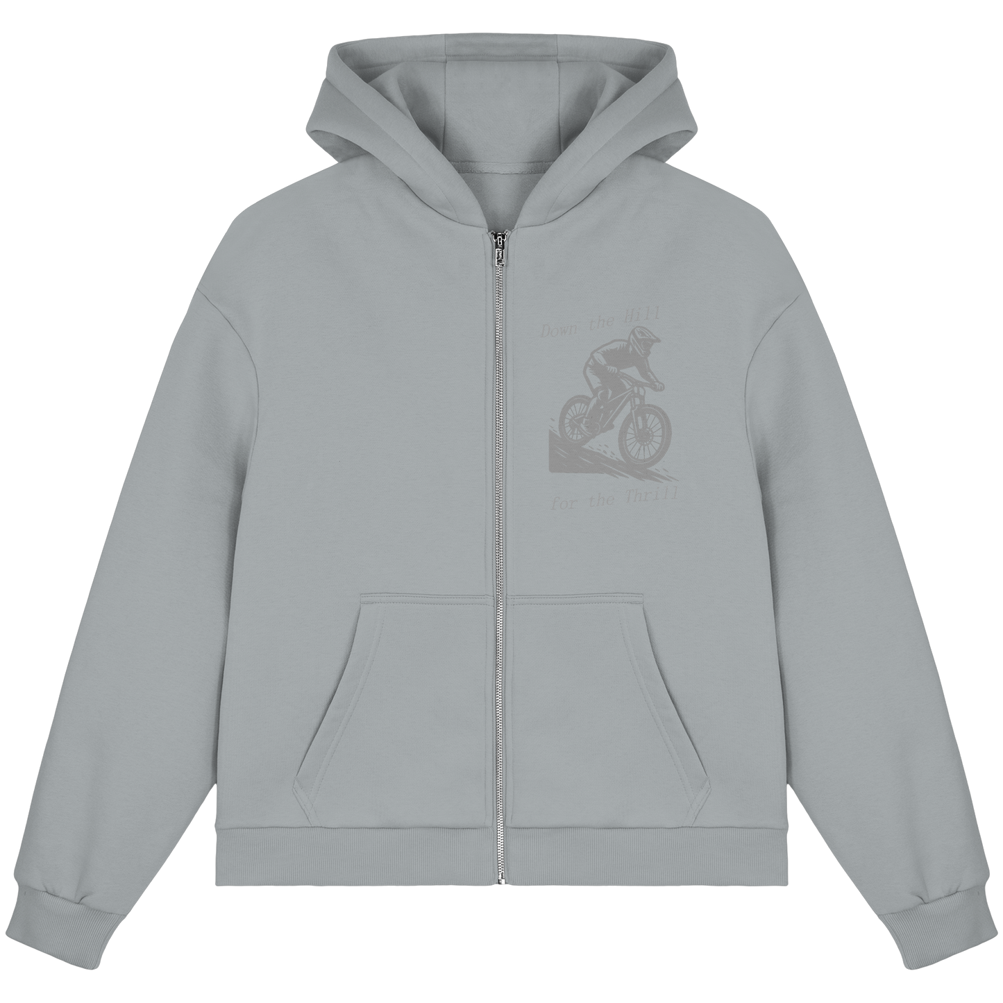 Down the Hill - Fluffy Boxcut Zipper