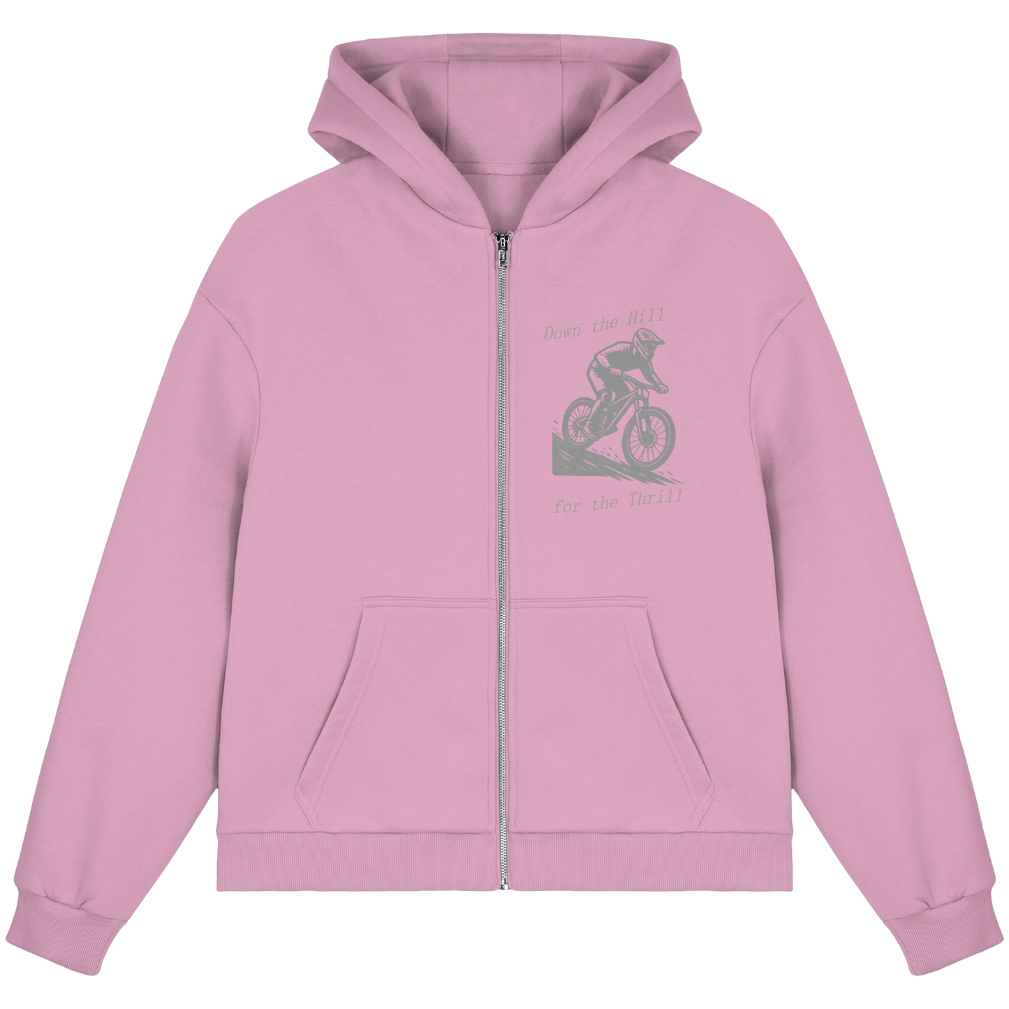 Down the Hill - Fluffy Boxcut Zipper