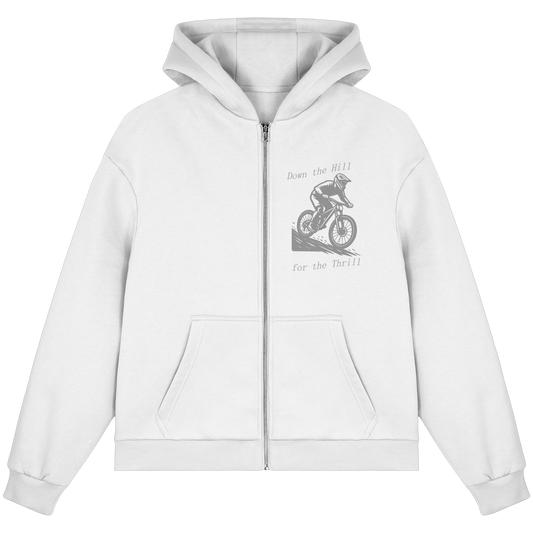 Down the Hill - Fluffy Boxcut Zipper