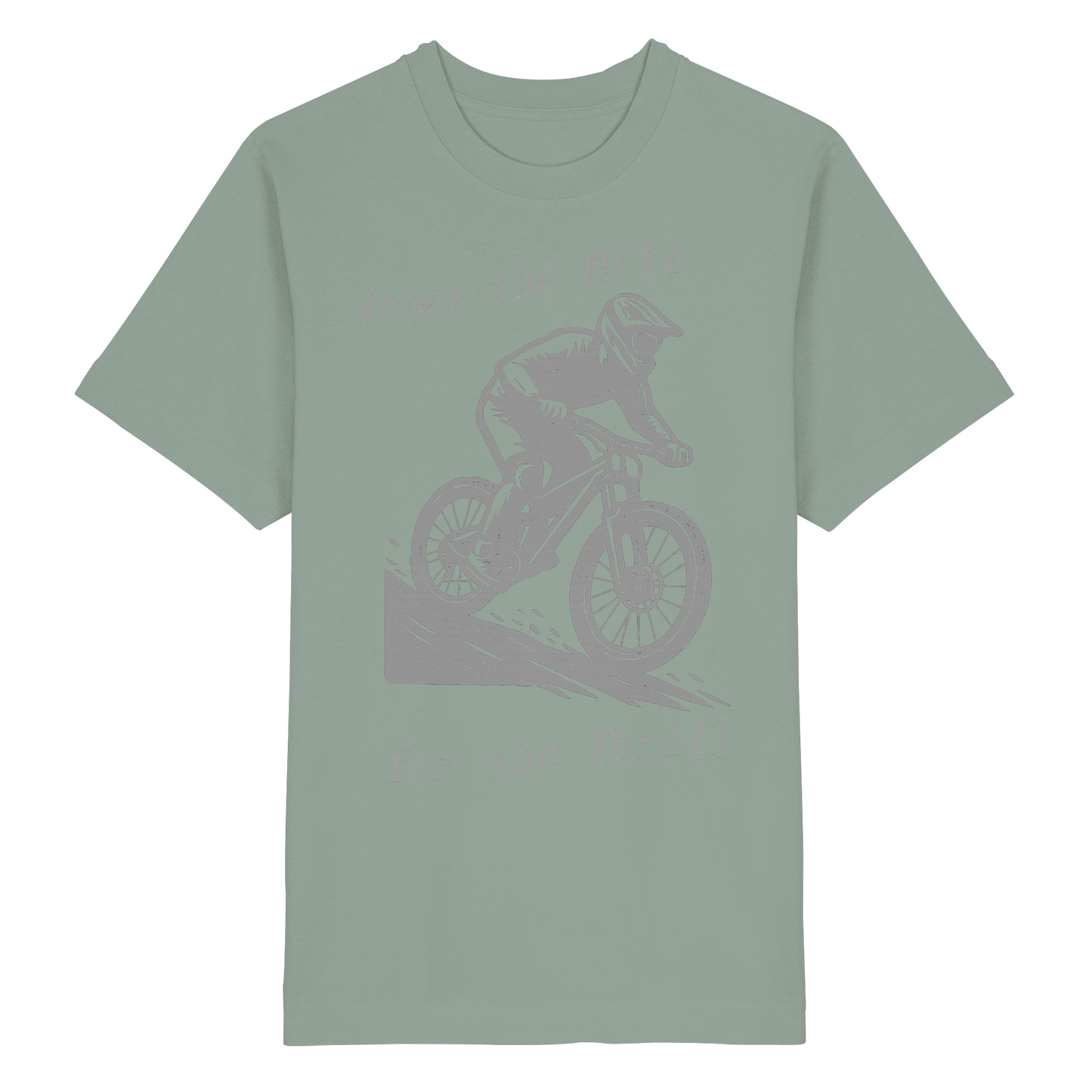 Down the Hill - Heavy Oversized Organic Shirt